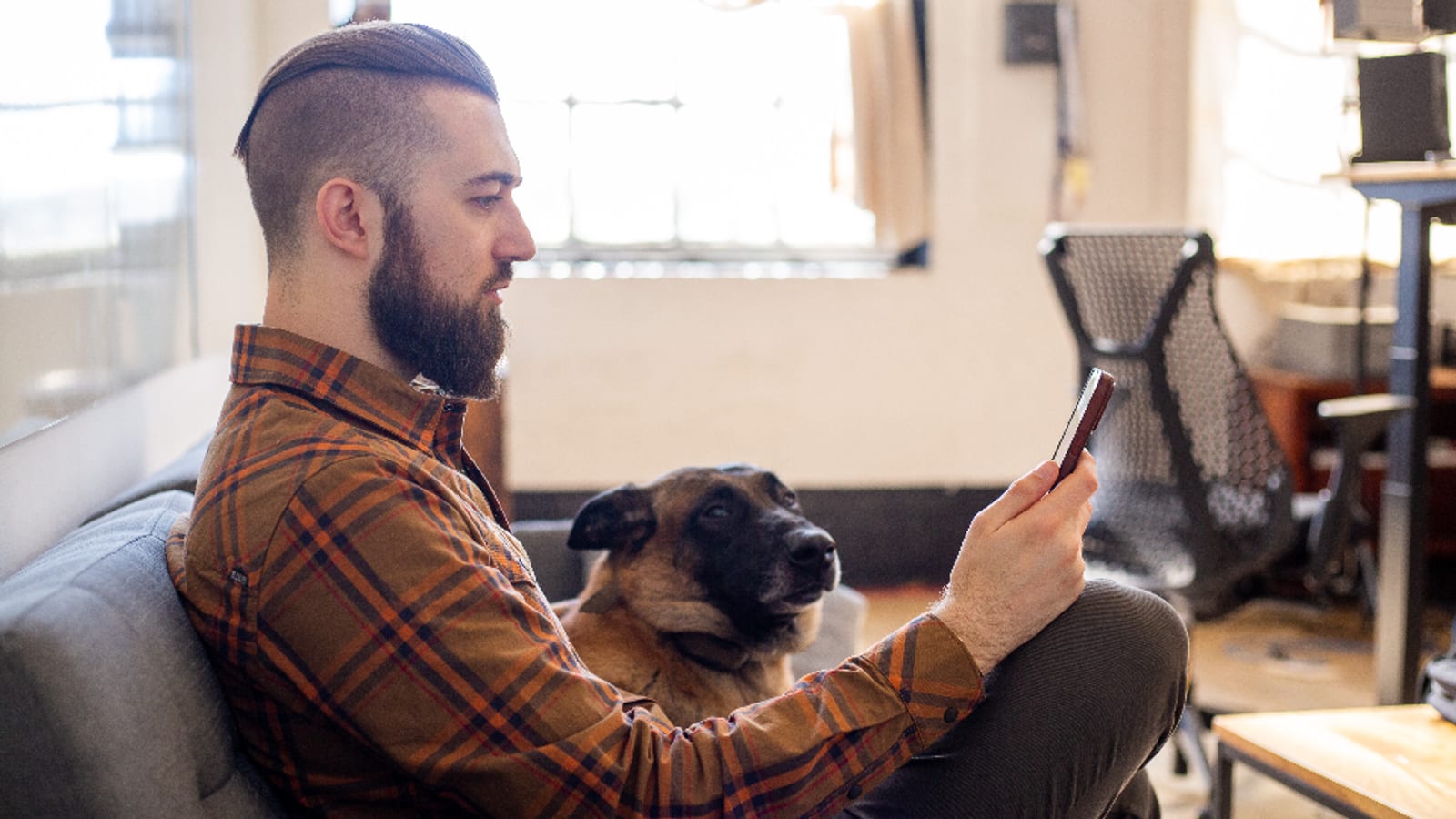 Photograph of people browsing
