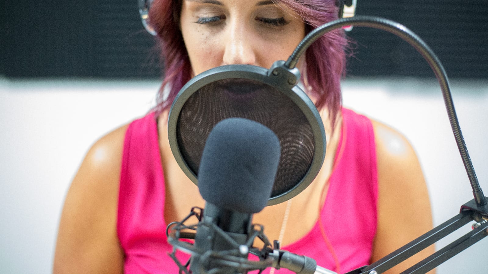Photograph of recording studio