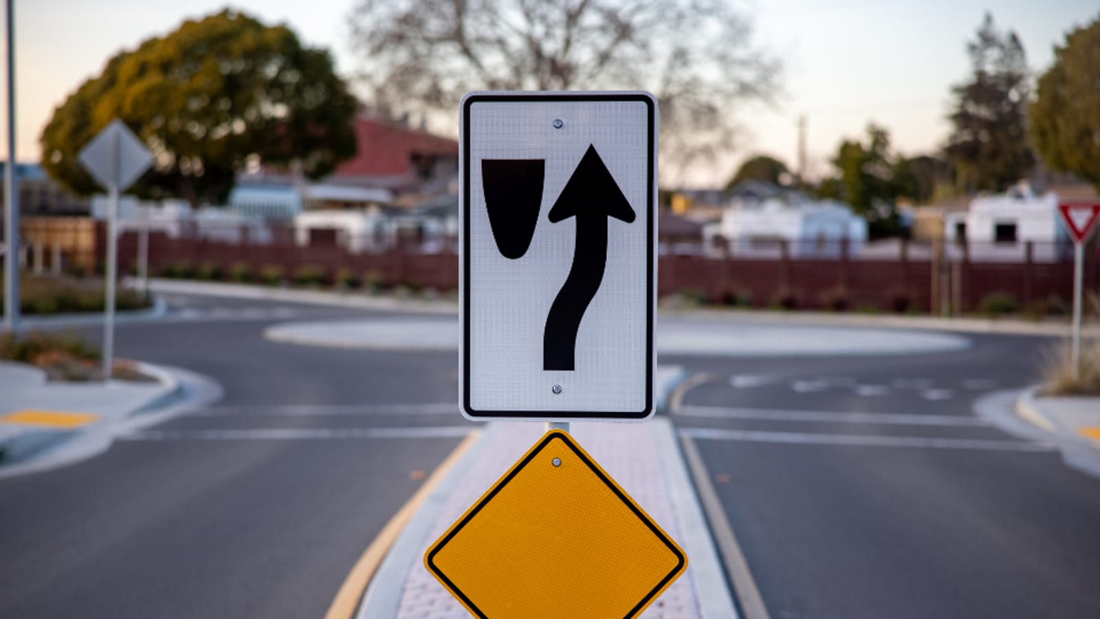 Photograph of road sign