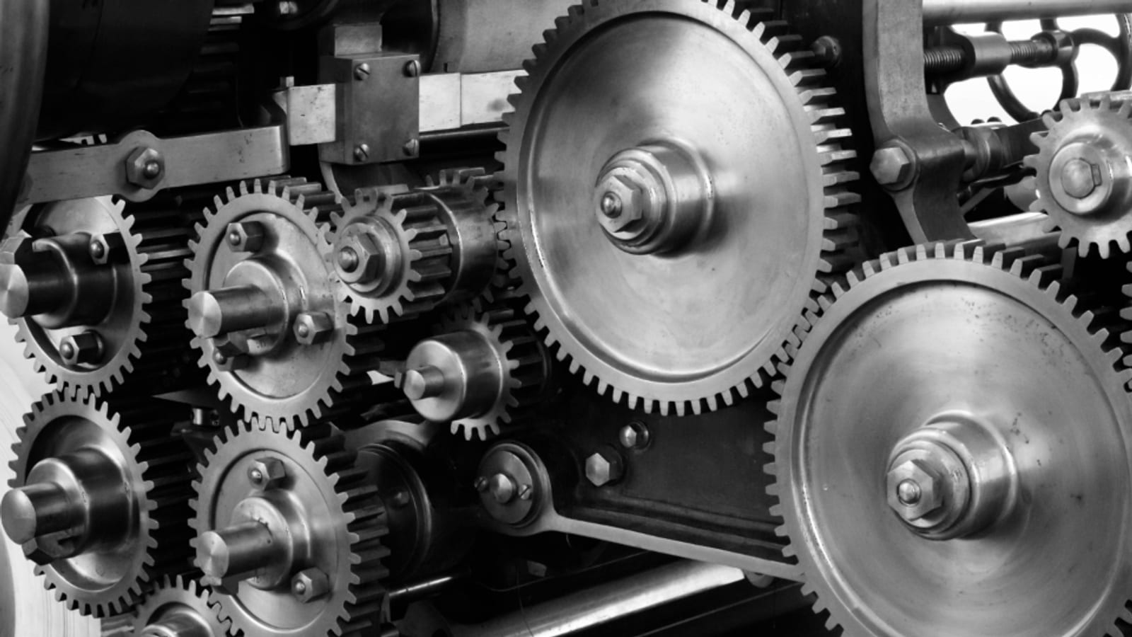 Photograph of industrial machine