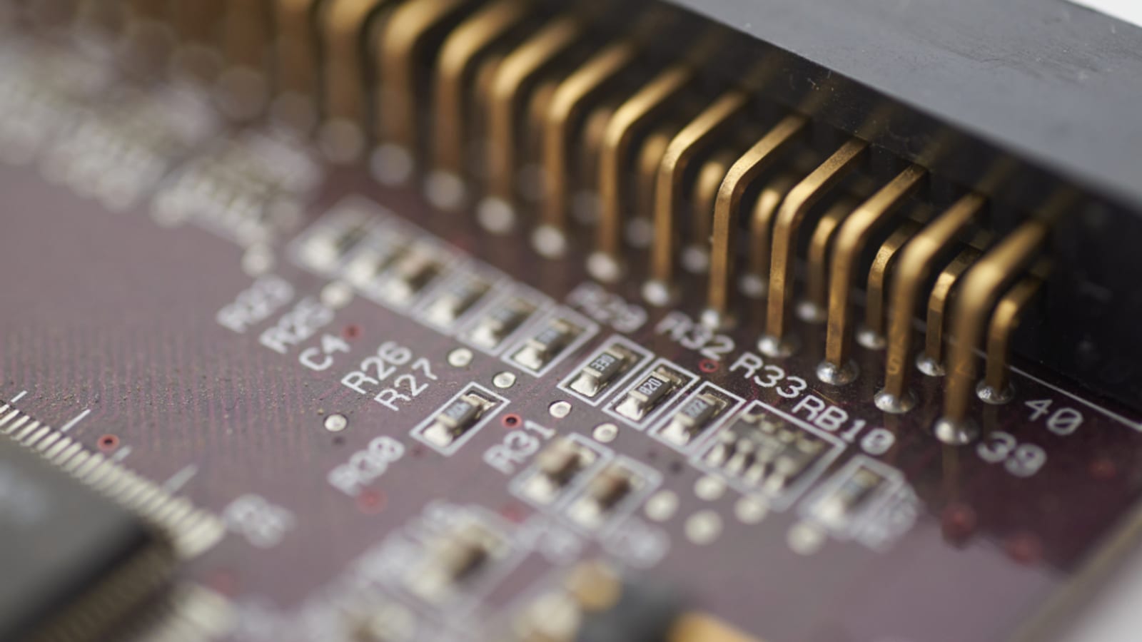 Photograph of circuit macro
