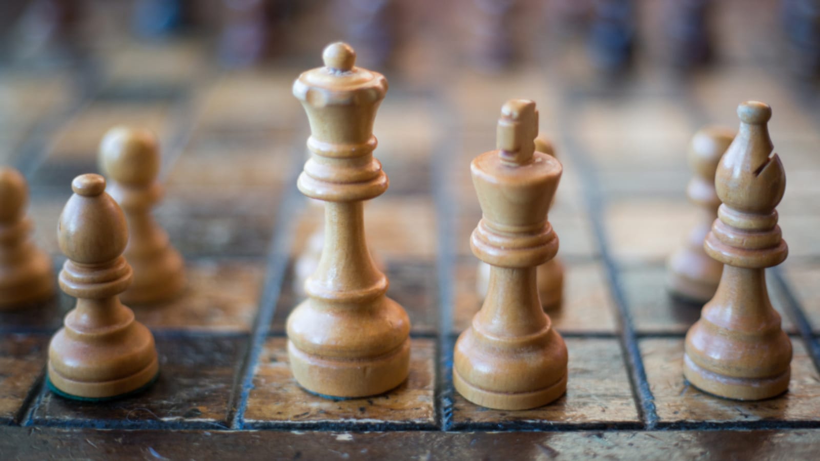 Photograph of chess board
